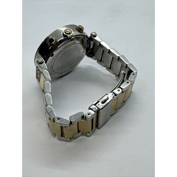 Michael Kors Parker MK5626 Womens Two-Tone Glitz Analog Dial Quartz Watch JNA414 main image 8